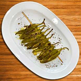 Peperoni vom Grill